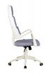 Кресло для руководителя Riva Chair RCH SAKURA+Белый пластик/Лиловая ткань - 2