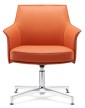 Конференц-кресло Riva Design Chair Rosso-ST C1918 оранжевая кожа - 1
