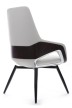 Конференц-кресло Riva Design Chair Aura-ST FK005-С белая кожа - 3