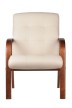 Офисный стул Riva Chair RCH М 165 D/B+Бежевая кожа - 1