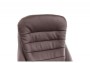 Кресло для руководителя Woodville Tomar коричневое - 6