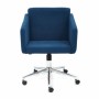 Кресло для персонала TetChair Milan синий флок - 1