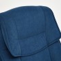 Кресло для руководителя TetChair Oreon синий флок - 4