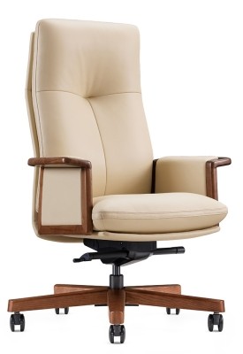 Кресло для руководителя Norden Vivaldi A 2262 ivory бежевая кожа