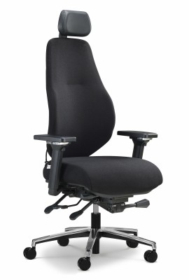 Кресло для руководителя Falto Profi SMART SMART-F F-1501-6H-Med-60999-BK-GY